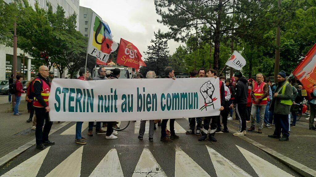 Non à la venue de Pierre-Emmanuel Stérin à la cité des congrès